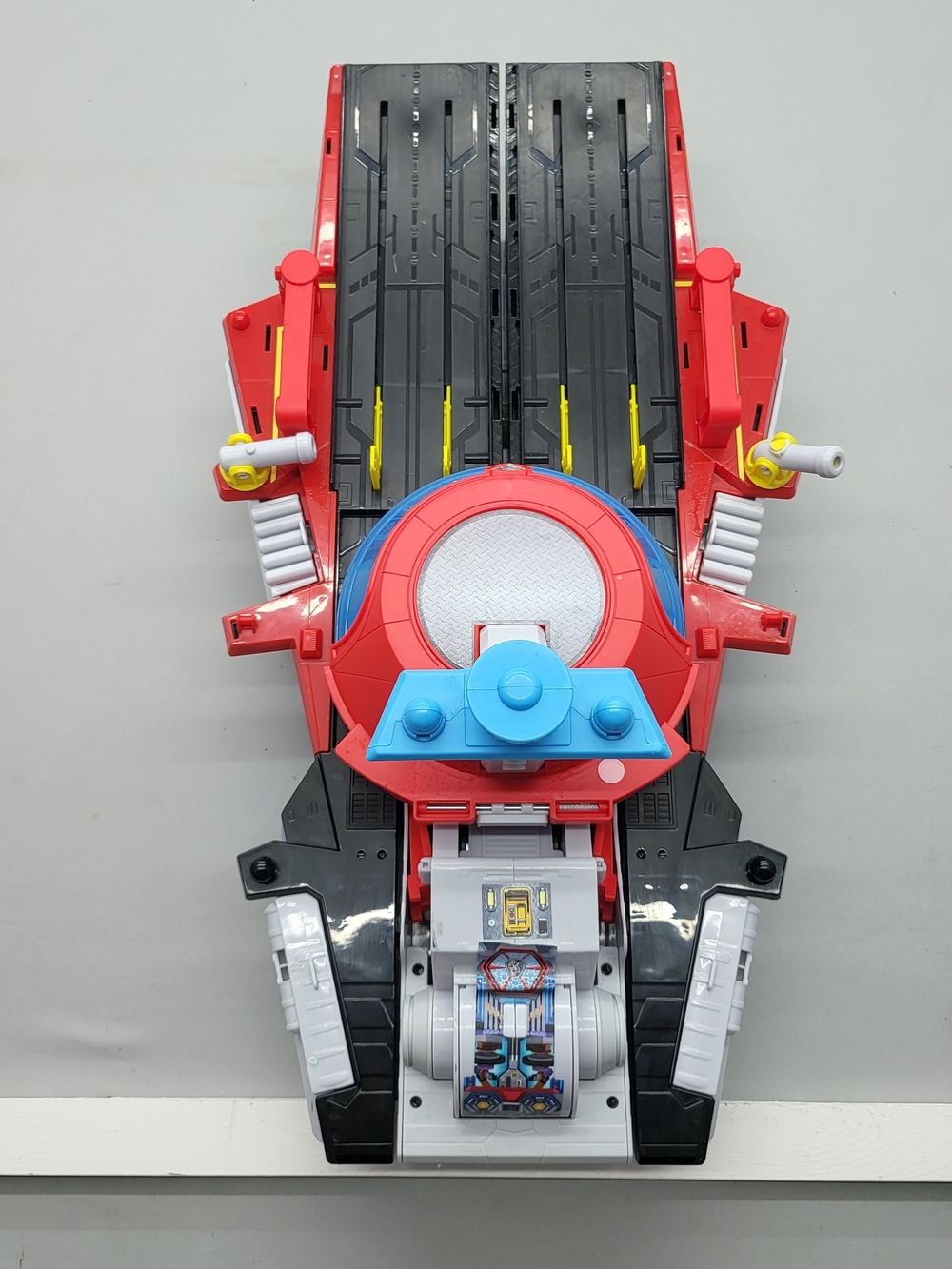 Paw Patrol Red, Blue and Black Transforming Playset Vehicle